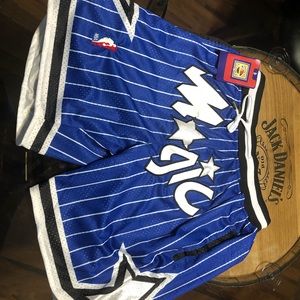 Just Don Orlando Magic Basketball Shorts